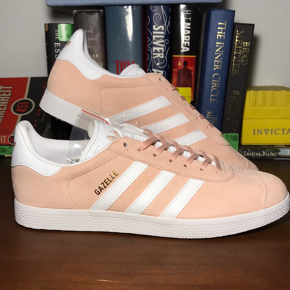Adidas pastel pink Gazelle 10